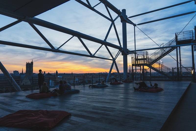 Rooftop romance